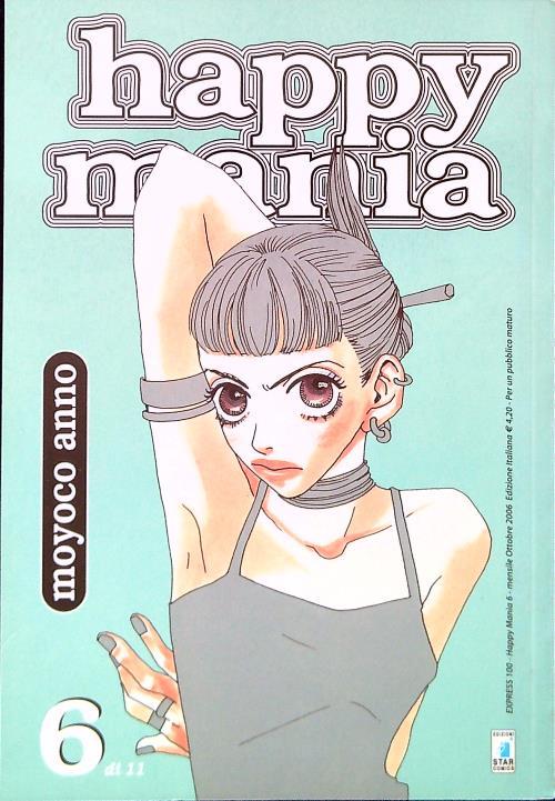 Happy Mania 6 di 11 - Moyoco Anno - copertina