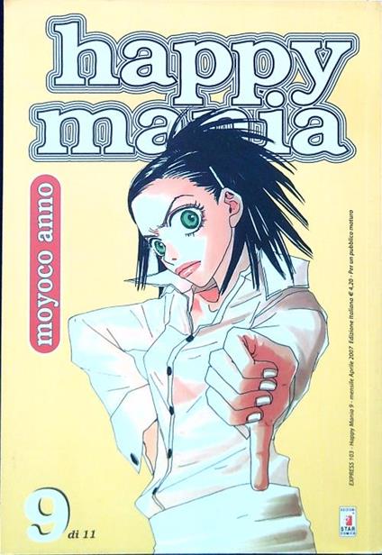 Happy Mania 9 di 11 - Moyoco Anno - copertina