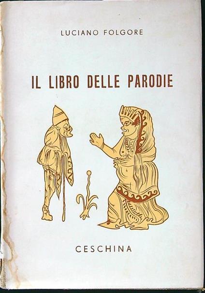 Il libro delle parodie - Luciano Folgore - copertina