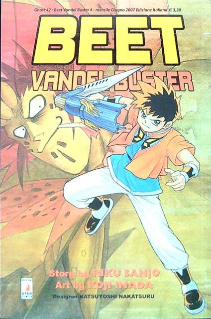 Beet Vandel Buster 4 - Riku Sanjo - copertina