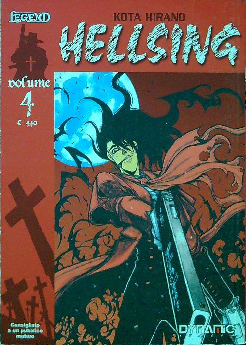 Hellsing - Vol. 4 - Kota Hirand - copertina
