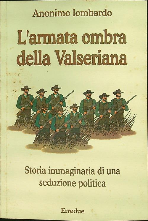 L' armata ombra della Valseriana - Anonimo lombardo - copertina
