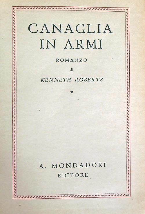 Canaglia in armi