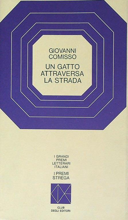Un gatto attraversa la strada - Giovanni Comisso - copertina