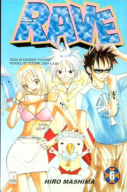 Rave 6 - Hiro Mashima - copertina
