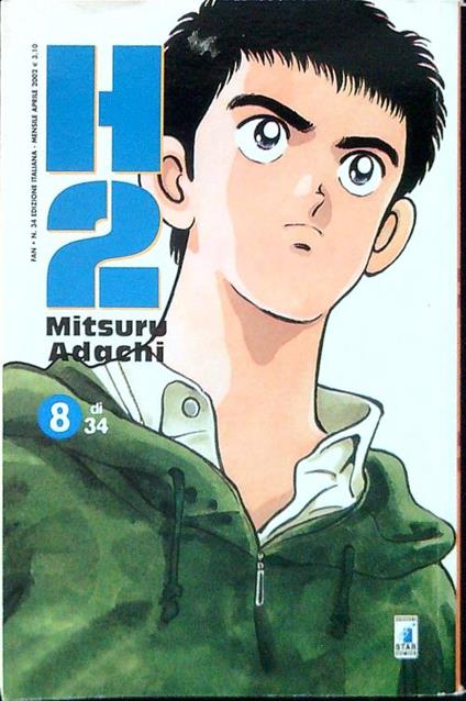 H2 - 8 - Mitsuru Adachi - copertina