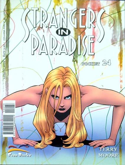 Strangers in Paradise Pocket N. 24 - Terry Moore - copertina