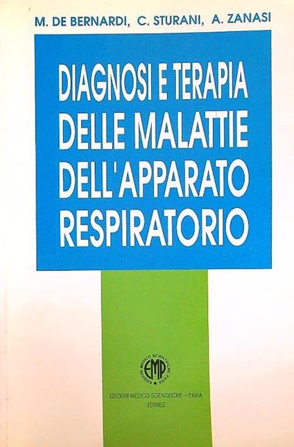 Diagnosi e terapia delle malattie dell'apparato respiratorio - copertina
