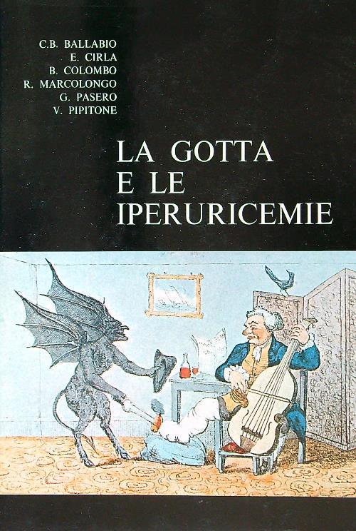 La gotta e le iperuricemie - copertina