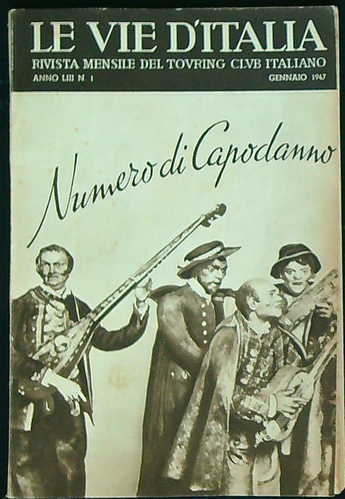 Le vie d'Italia 1/gennaio 1947 - copertina