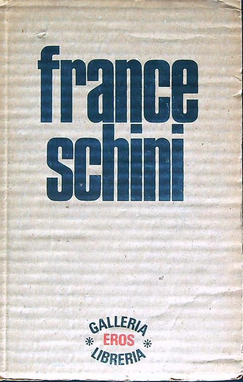 Edoardo Franceschini - Roberto Senesi - copertina