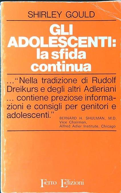 Gli adolescenti: la sfida continua - copertina