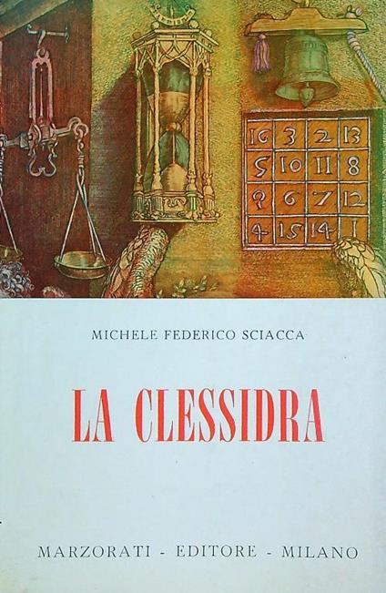 La clessidra - Michele Sciacca - copertina