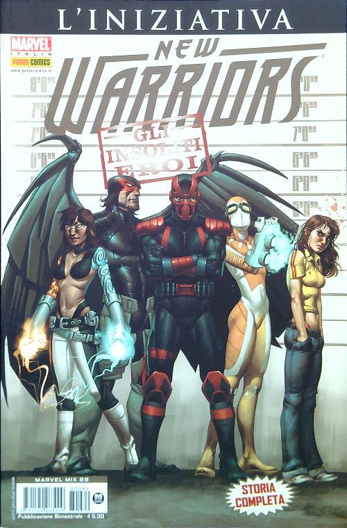 L' iniziativa. New Warriors - copertina