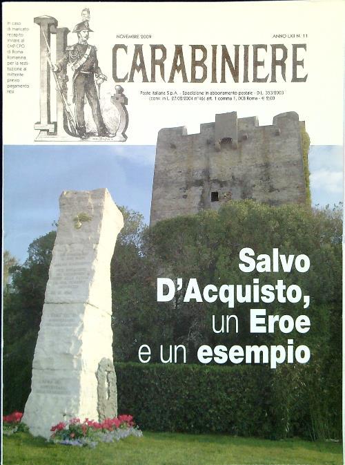 Il Carabiniere - Anno LXII N. 11/Novembre 2009