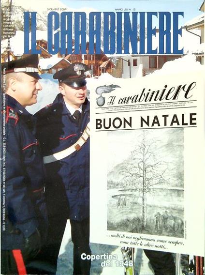 Il Carabiniere - Anno LXII N. 12/Dicembre 2009 - copertina