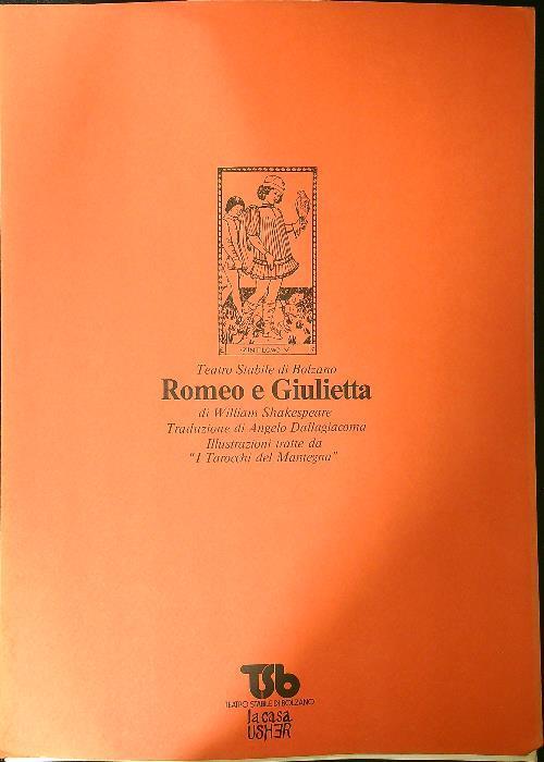 Romeo e Giulietta - William Shakespeare - copertina