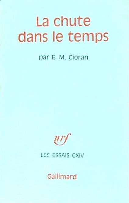 La chute dans le temps - copertina