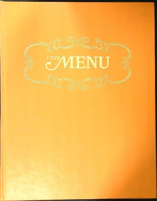 I tuoi menu' vol. 6 - copertina