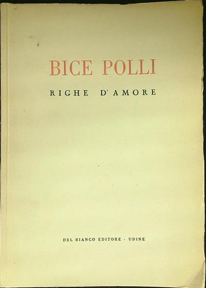 Righe d'amore - copertina