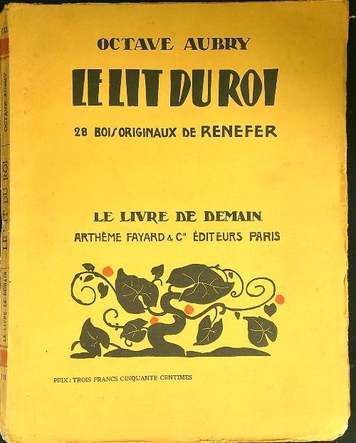 Le lit du roi - copertina