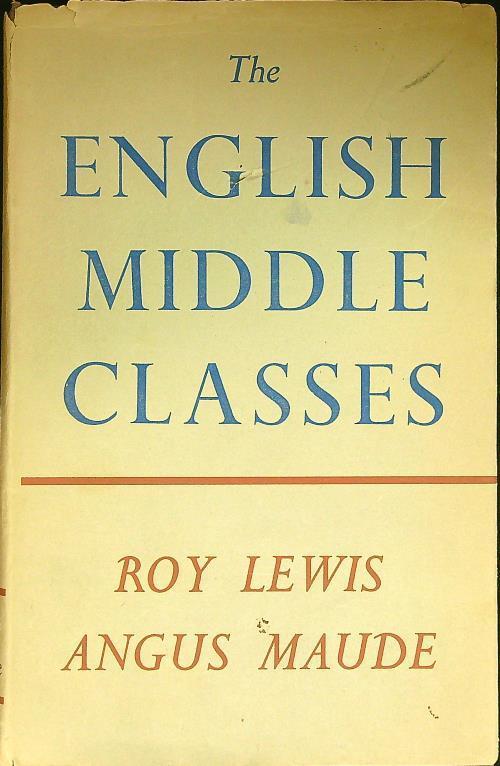The English Middle Classes - Roy Lewis - copertina