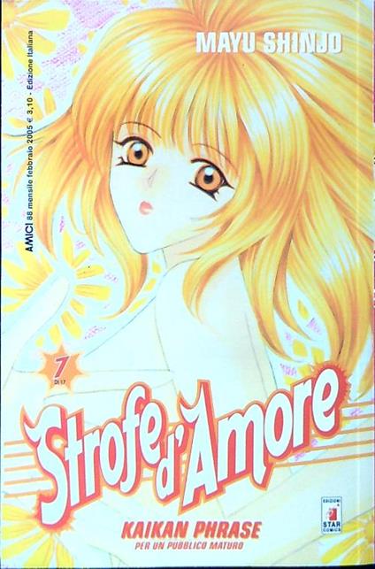 Strofe d'amore 7 - Mayu Shinjo - copertina
