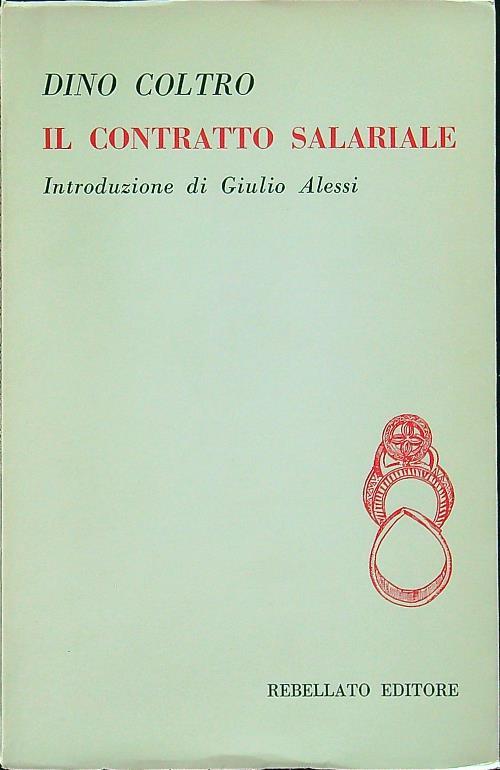 Il contratto salariale