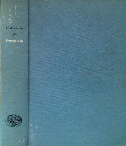L' adolescente - copertina