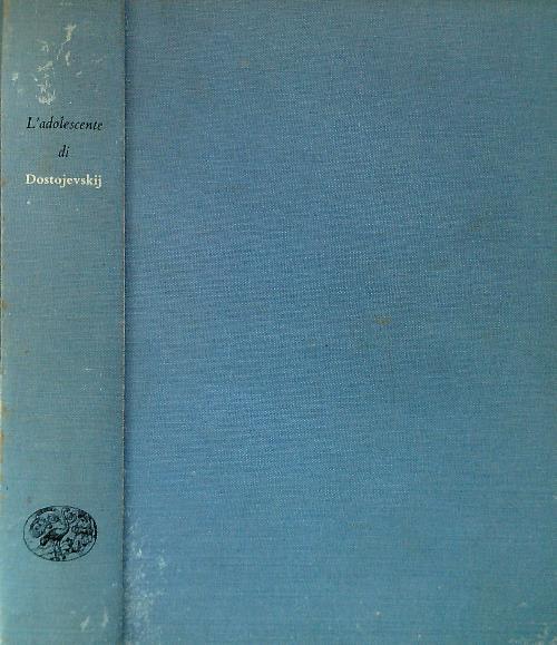 L' adolescente - copertina