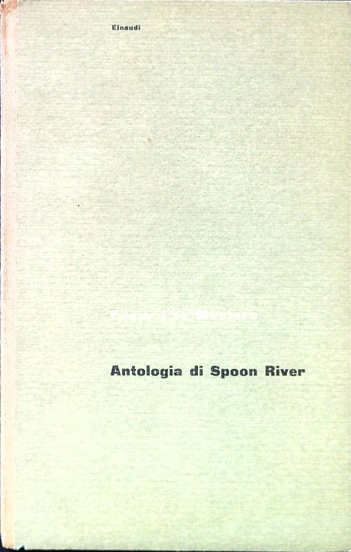 Antologia di Spoon River