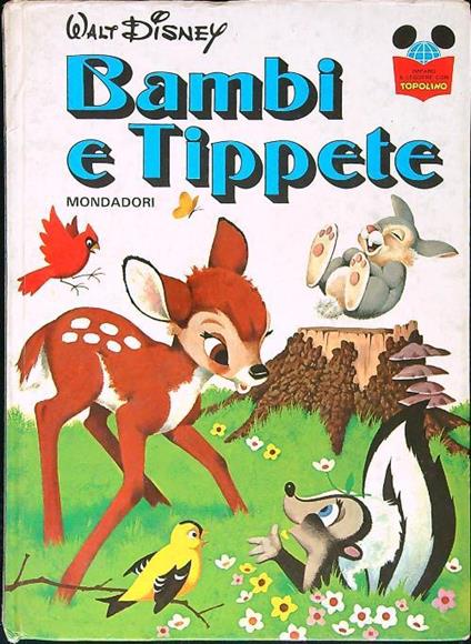 Bambi e Tippete - Walt Disney - copertina