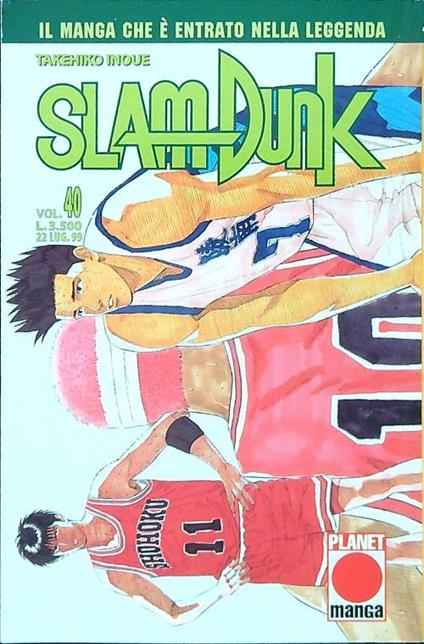 Slam Dunk 40 - Takehiko Inoue - copertina