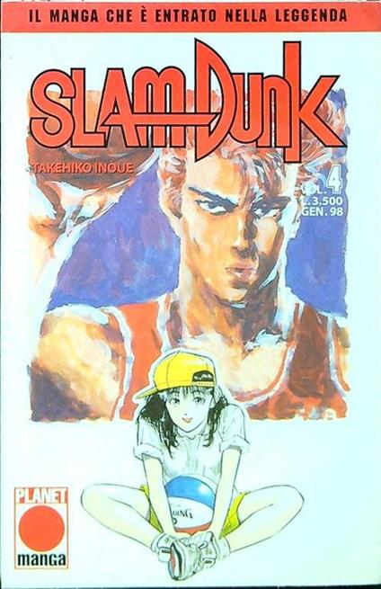 Slam Dunk 4 - Takehiko Inoue - copertina