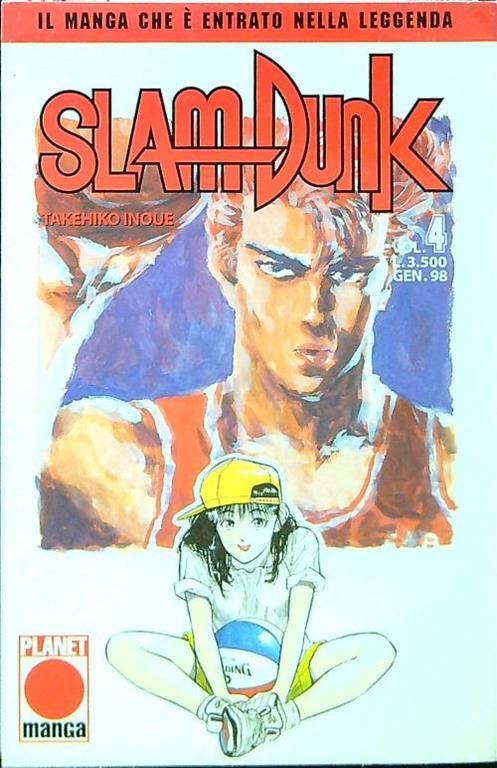 Slam Dunk 4 - Takehiko Inoue - copertina
