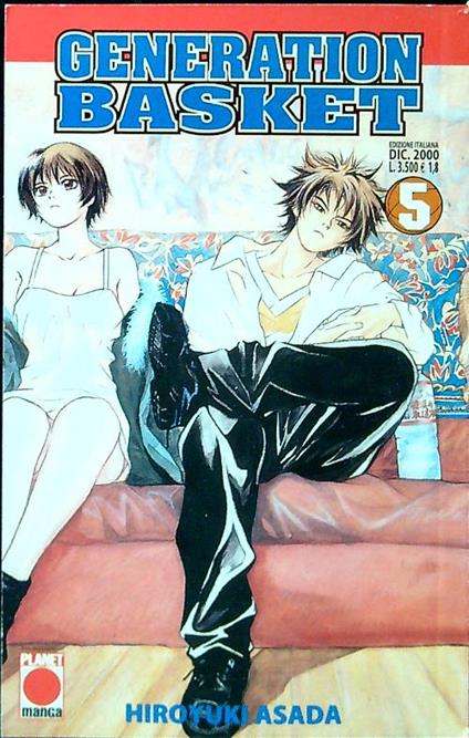 Generation Basket 5 - Hiroyuki Asada - copertina