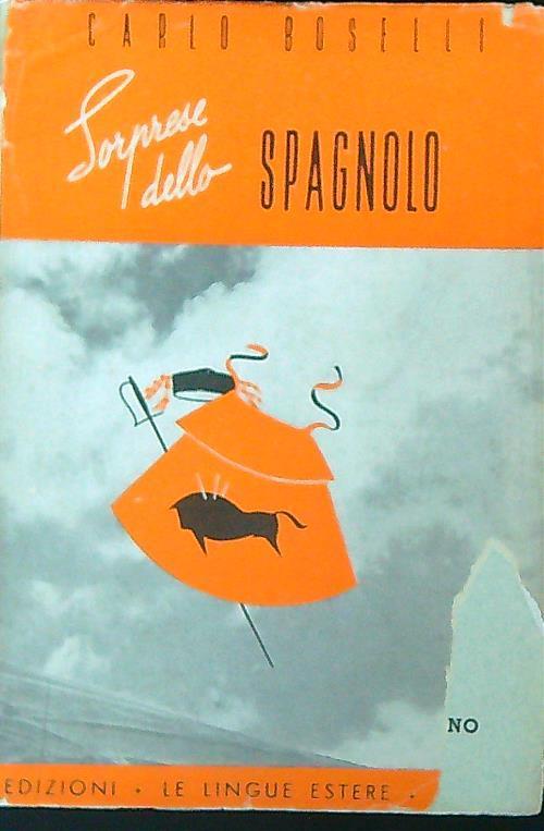 Sorprese dello spagnolo - Carlo Boselli - copertina