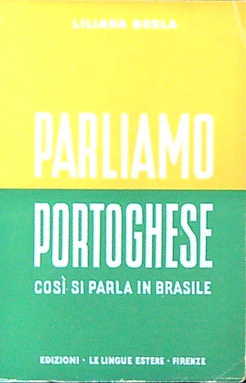 Parliamo portoghese così si parla in brasile - copertina