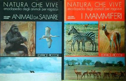 Natura che vive. Volume primo e secondo - copertina
