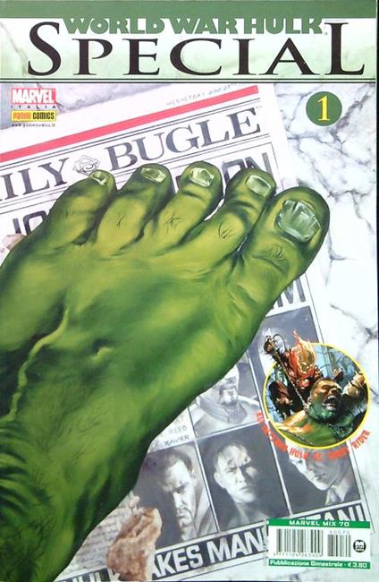 World War Hulk Special 1 - copertina