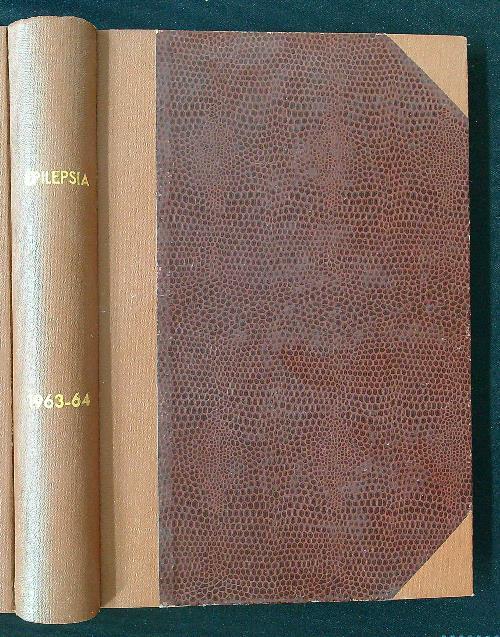 Epilepsia vol. 4-5/1963-1964