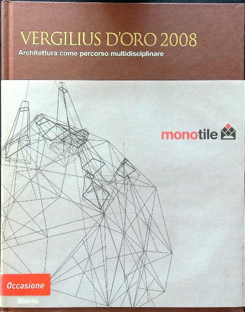 Vergilius d'oro 2008 - copertina