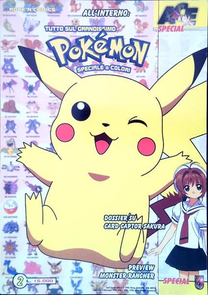 Ace III, nr. 2 - Tutto sul grandissimo Pokemon - copertina