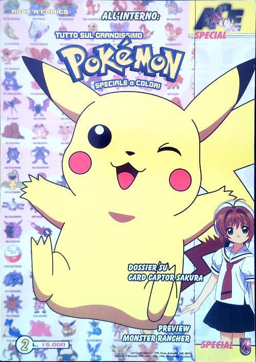 Ace III, nr. 2 - Tutto sul grandissimo Pokemon - copertina