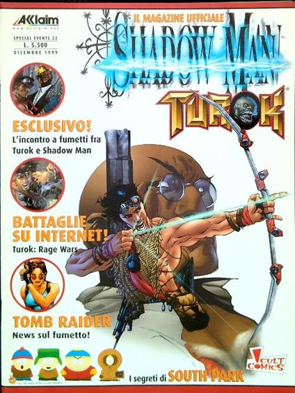Special events 22/Dicembre 1999 - Shadow Man.Turok - copertina