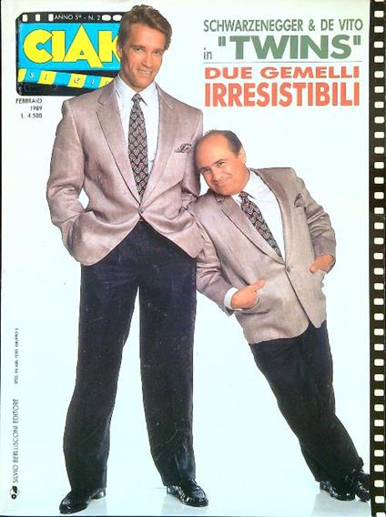 Ciak si gira Anno 5 - N. 2 Febbraio 1989 - copertina