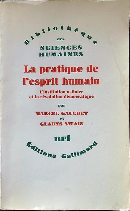 La pratique de l'esprit humain - copertina