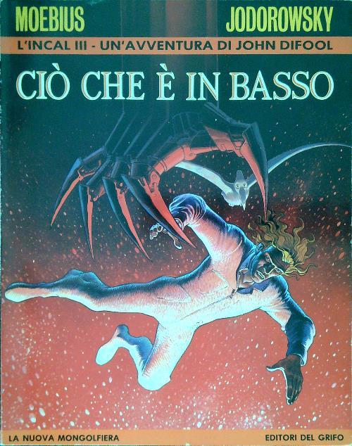 Ciò che è in basso - Moebius - copertina