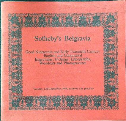 Good nineteenth and early twentieth century english and continental - copertina