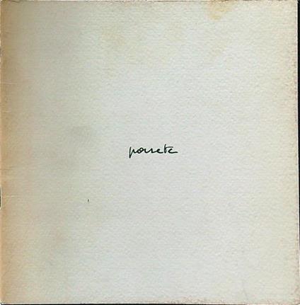 Parete - Marco Gastini - copertina